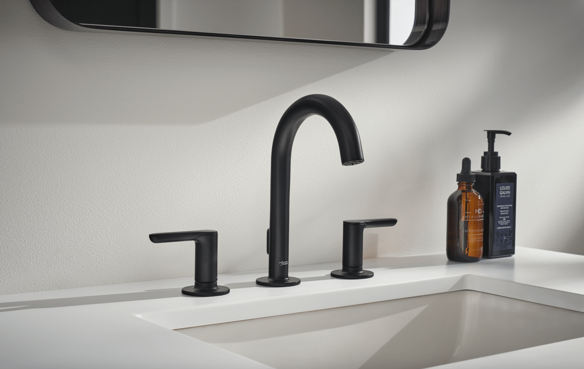 studio s faucet in matte black